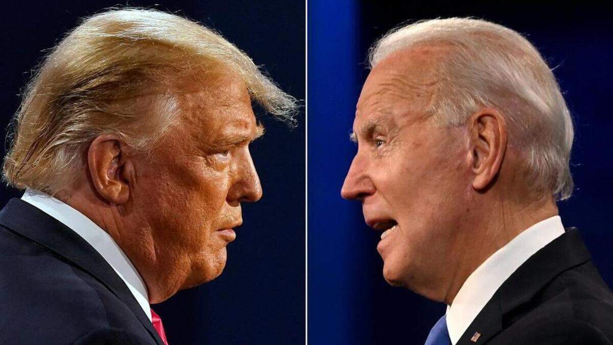 President Donald Trump and President-elect Joe Biden