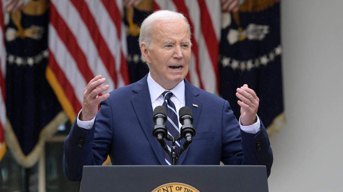 Miles de estudiantes alrededor de Estados Unidos han protestado en contra de la guerra en Gaza y han exigido que el presidente Joe Biden haga un mayor esfuerzo por lograr un alto el fuego. En la foto, Biden da un discurso en el Jardín de las Rosas de la Casa Blanca, Washington, D.C., el 14 de mayo de 2024