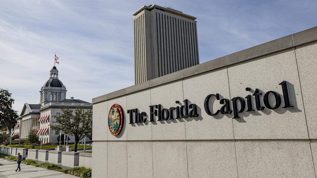 Vista del capitolio de Florida en Tallahassee el pasado 12 de enero.