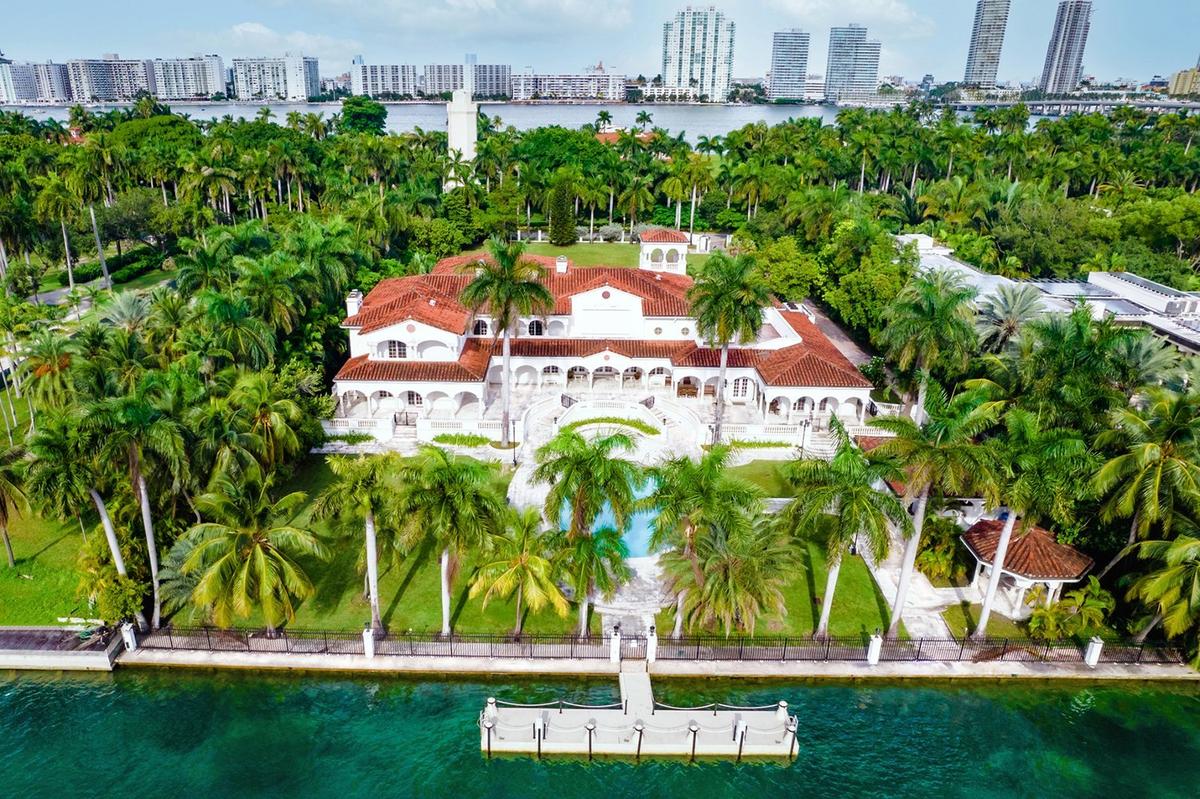 Billionaire Ken Griffin bought 8 Star Island Dr., pictured above, for $75 million in December.