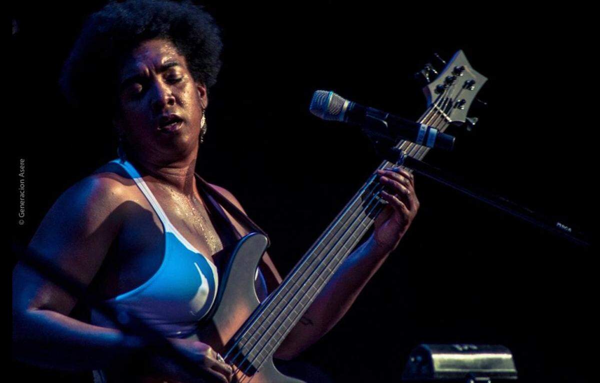 Yusa en el Global Cuba Fest 2018.