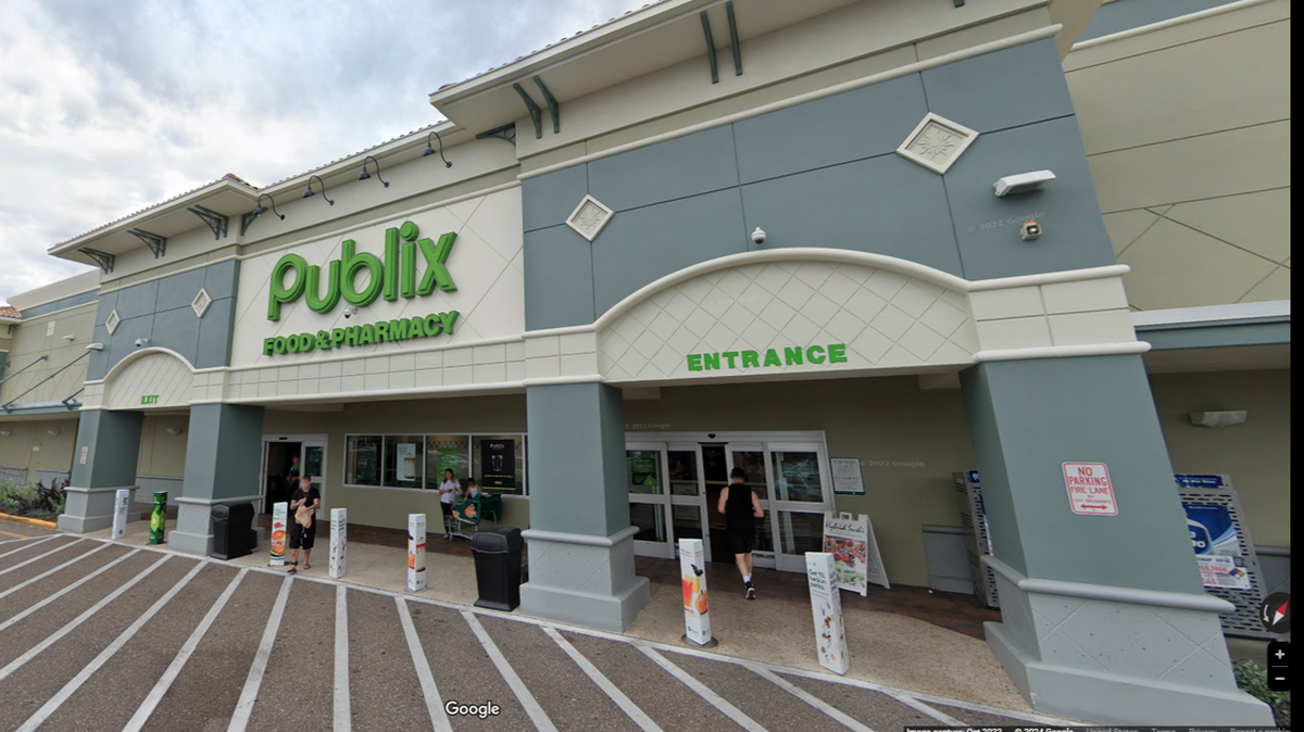 Esta es una de las tiendas en Largo donde se vendió un boleto de Mega Millions por $4 millones, según indican las autoridades de la Lotería de Florida. Imagen de Street View de octubre de 2022. © 2024 Google