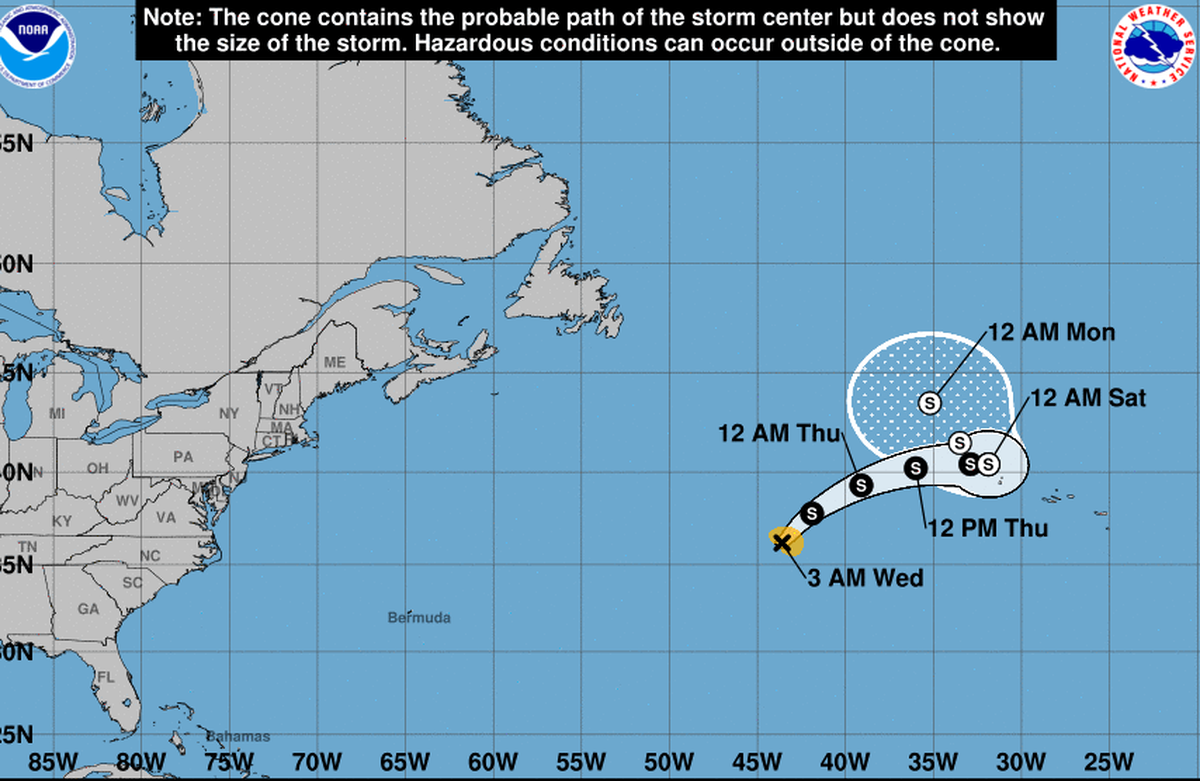 La tormenta tropical Gastón se formó el 20 de septiembre de 2022 y es la séptima de la temporada de huracanes en el Atlántico.&nbsp; 