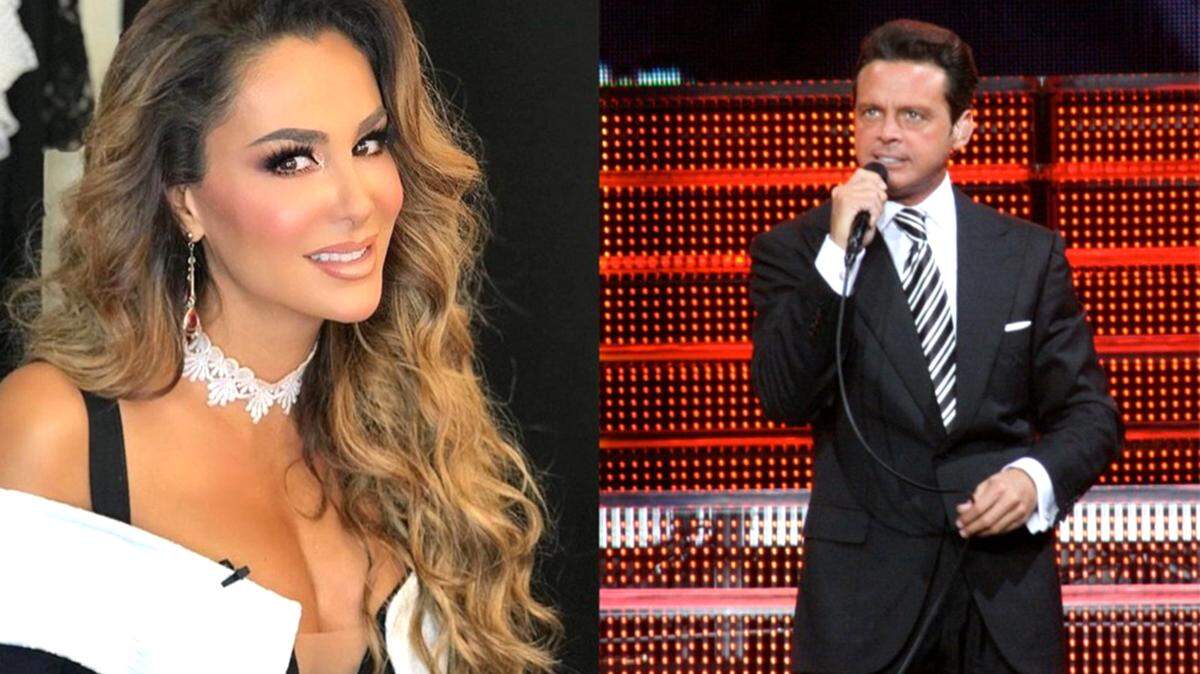 Ninel Conde y Luis Miguel.