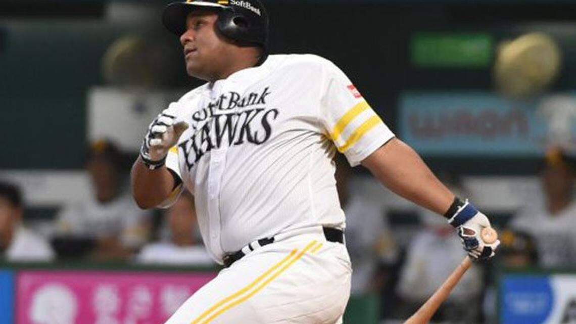 ALFREDO DESPAIGNE llega a 100 jonrones en la pelota japonesa.