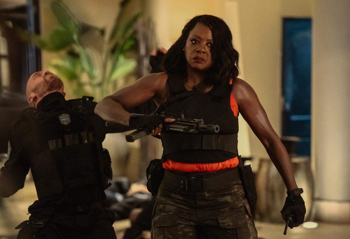 Viola Davis in G20. (Photo Credit Ilze Kitshoff/Prime Video).  © Amazon Content Services LLC