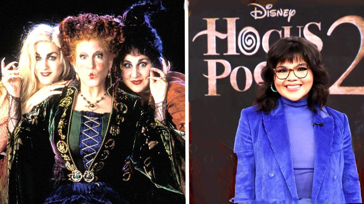 Bette Midler, Kathy Najimy, Sarah Jessica Parker y Belissa Escobedo.
