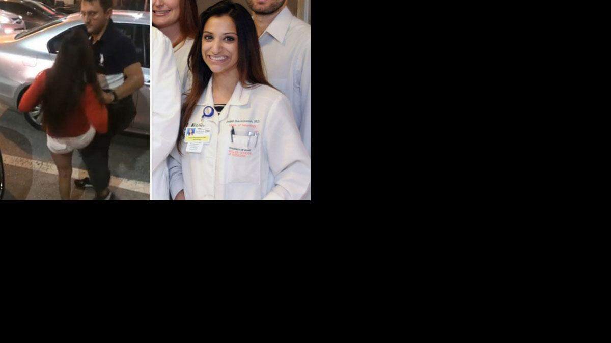  Anjali Ramkissoon atacó a un conductor de Uber. Cortesía Local 10.