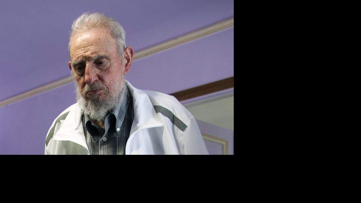 Fidel Castro en una foto de julio del 2014. 