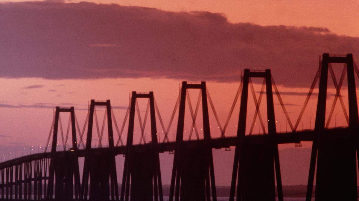 The Urdaneta Bridge in Maracaibo, Venezuela