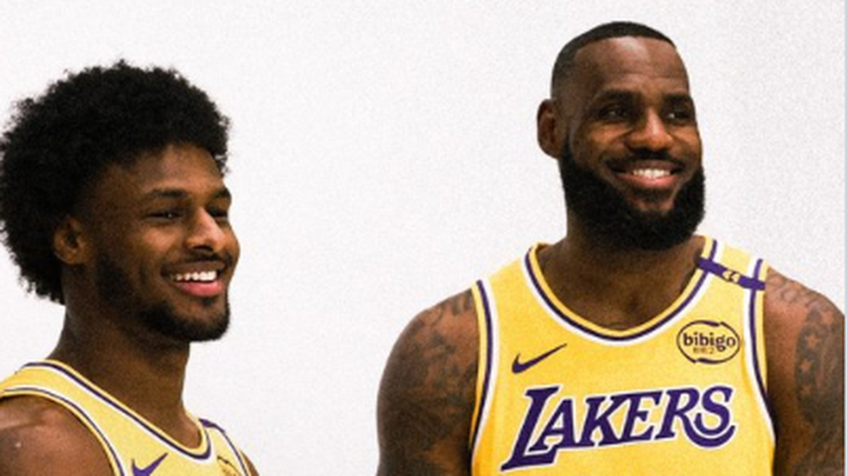 LeBron James describió este lunes como “pura alegría” los entrenamientos junto a su hijo Bronny en los Lakers de Los Angeles para preparar la próxima temporada de la NBA.