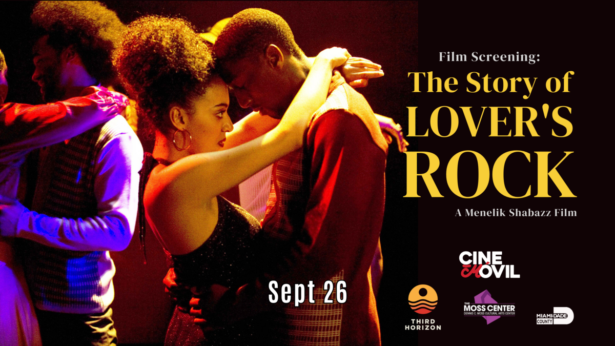 Proyección de la película “The Story of Lovers Rock” en Dennis C Moss Cultural Arts Center.