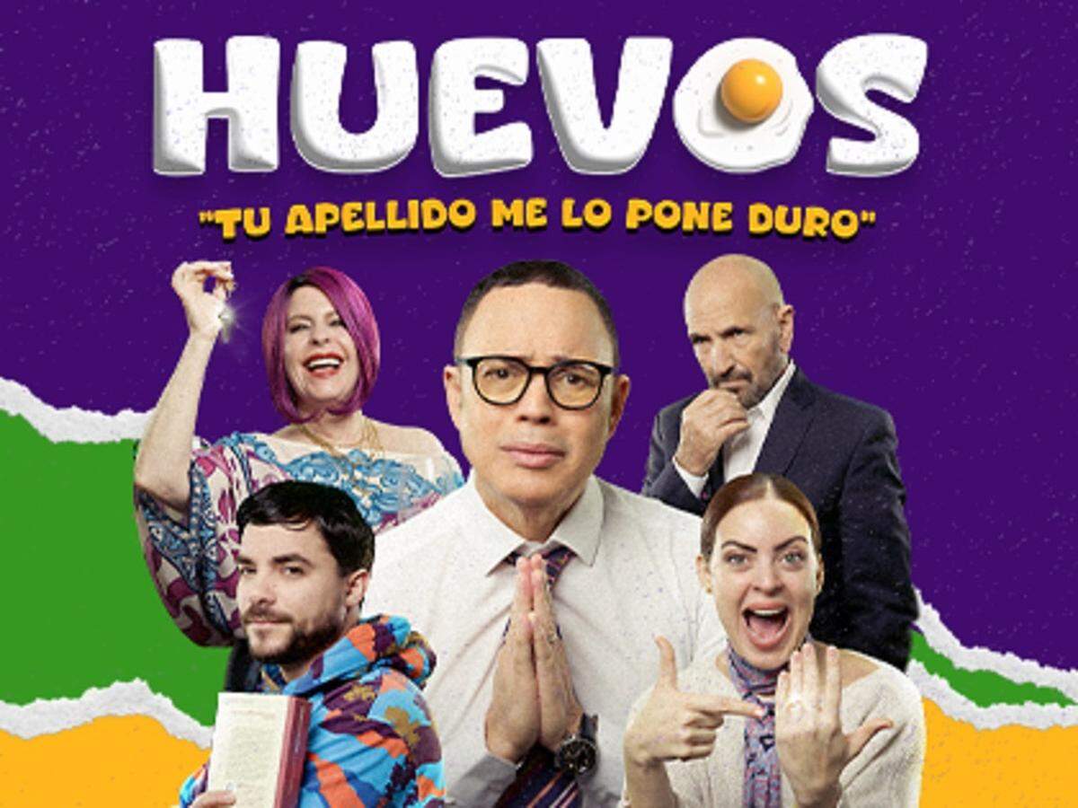 “Huevos” la comedia más reciente de Alexis Valdés en el Teatro Trail.