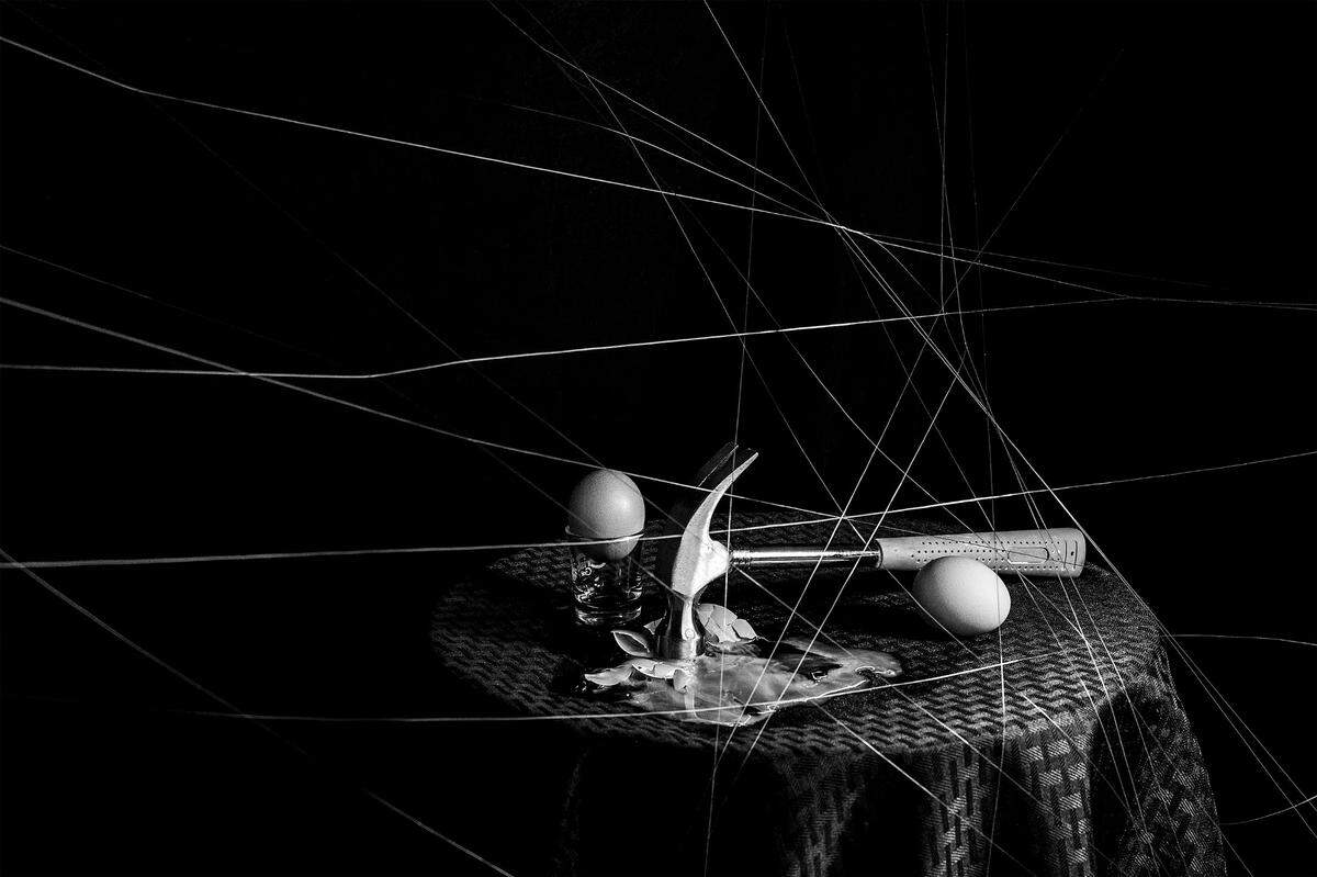 Obra de Alvarez Collazo como parte de “Unspecific Void: 2021 BFA Exhibition” de New World School of the Arts en el Edificio Moore, en Design District, del 21 de junio al 11 de julio de 2021.