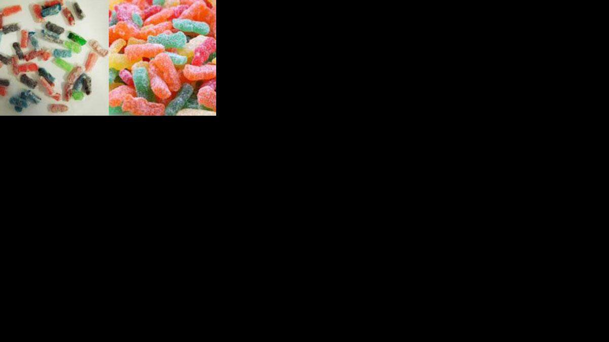 En meses recientes, las autoridades han hallado productos similares a golosinas que contenían la droga sintética Etilone, también conocida como Flakka.