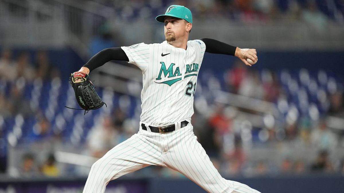 Braxton Garrett lanza juego de tres carreras, pero los Marlins caen ante los Nacionales.