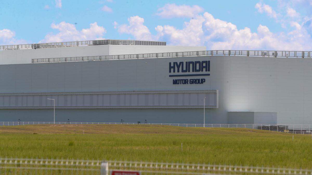 La planta Hyundai Metaplant America en Ellabell, Georgia.