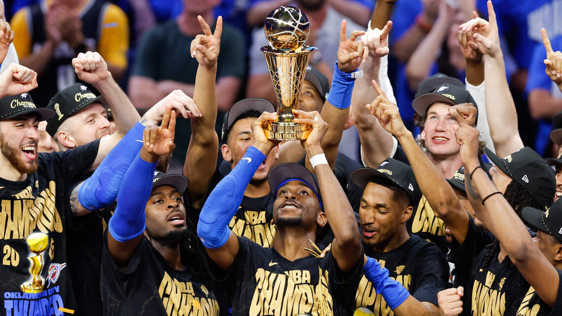 El Thunder se corona campeón de la NBA mientras su otrora estrella Kevin Durant se le vuelve a escapar al Heat