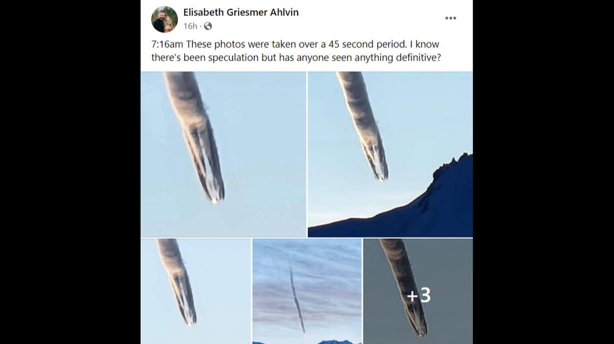 Una nube ominosa que se vio sobre Alaska desata teorías conspirativas. ¿Cuál es la explicación oficial?