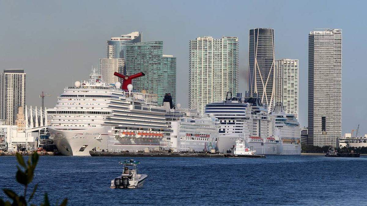 Cruise ships from Miami are being affected by Hurricane Beryl.