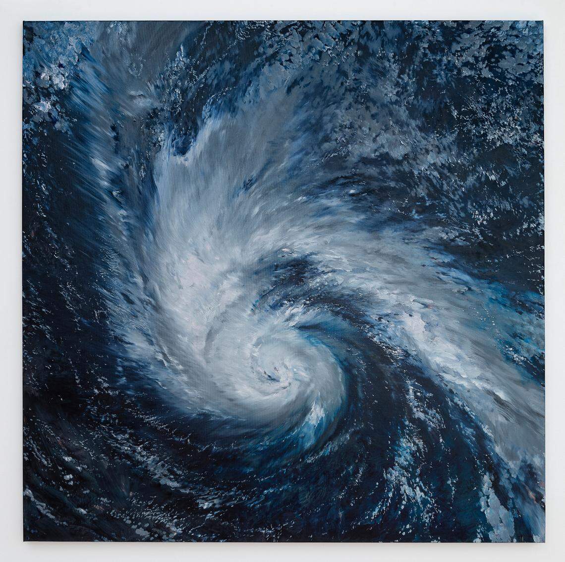 'Juan', 2022, óleo sobre lienzo, &nbsp;59.06 x &nbsp;59.06 pulgadas (150 x 150 cm.).