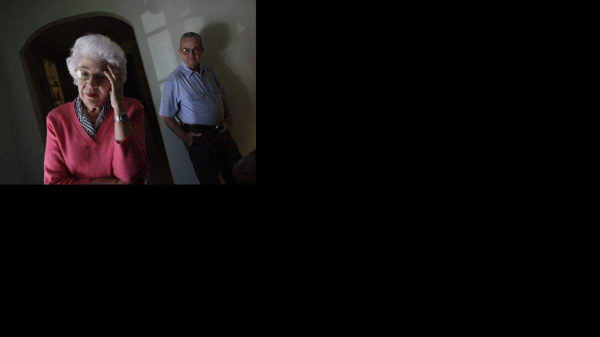 Georgina Cid y su esposo Orlando Castro en su casa de Miami. Georgina está entre las miles de mujeres presas políticas del régimen de Castro.