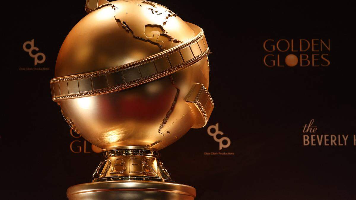 An oversized Golden Globe Award is displayed ahead of the nominations announcement event for the 83rd Golden Globe Awards in Beverly Hills, California, on December 8, 2025. The 83rd Golden Globe Awards will take place on January 11, 2026. (Photo by Patrick T. Fallon / AFP via Getty Images)