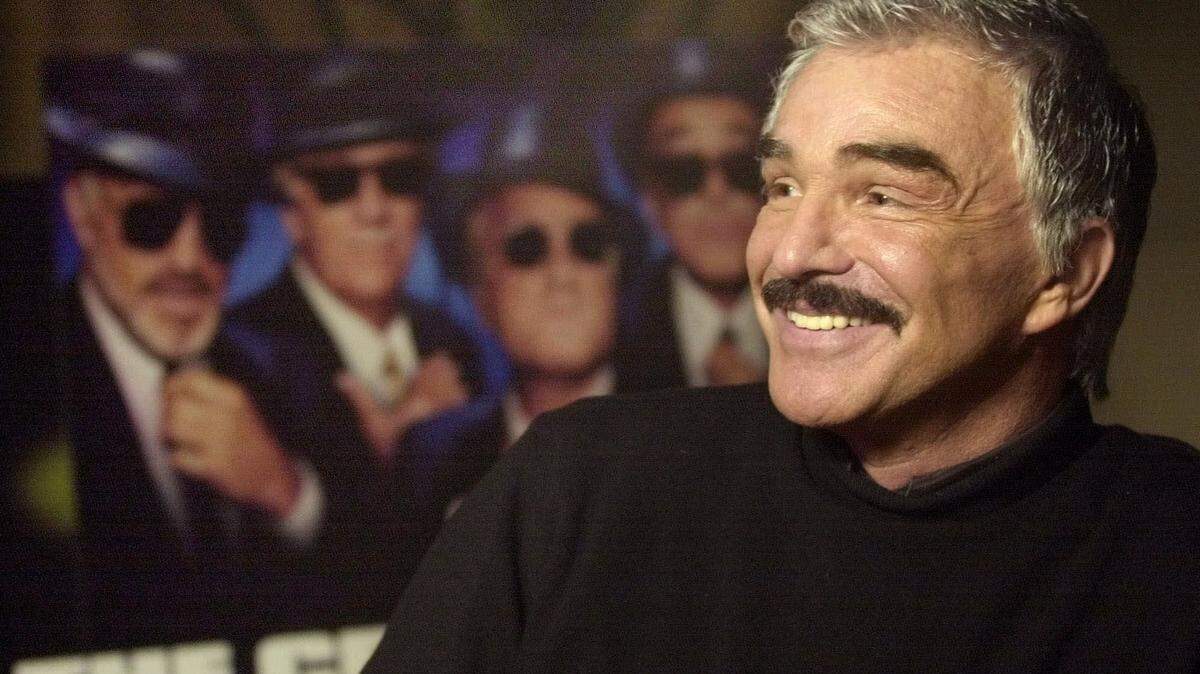 Burt Reynolds en una entrevista en el hotel Loews de Miami Beach en agosto del 2000.