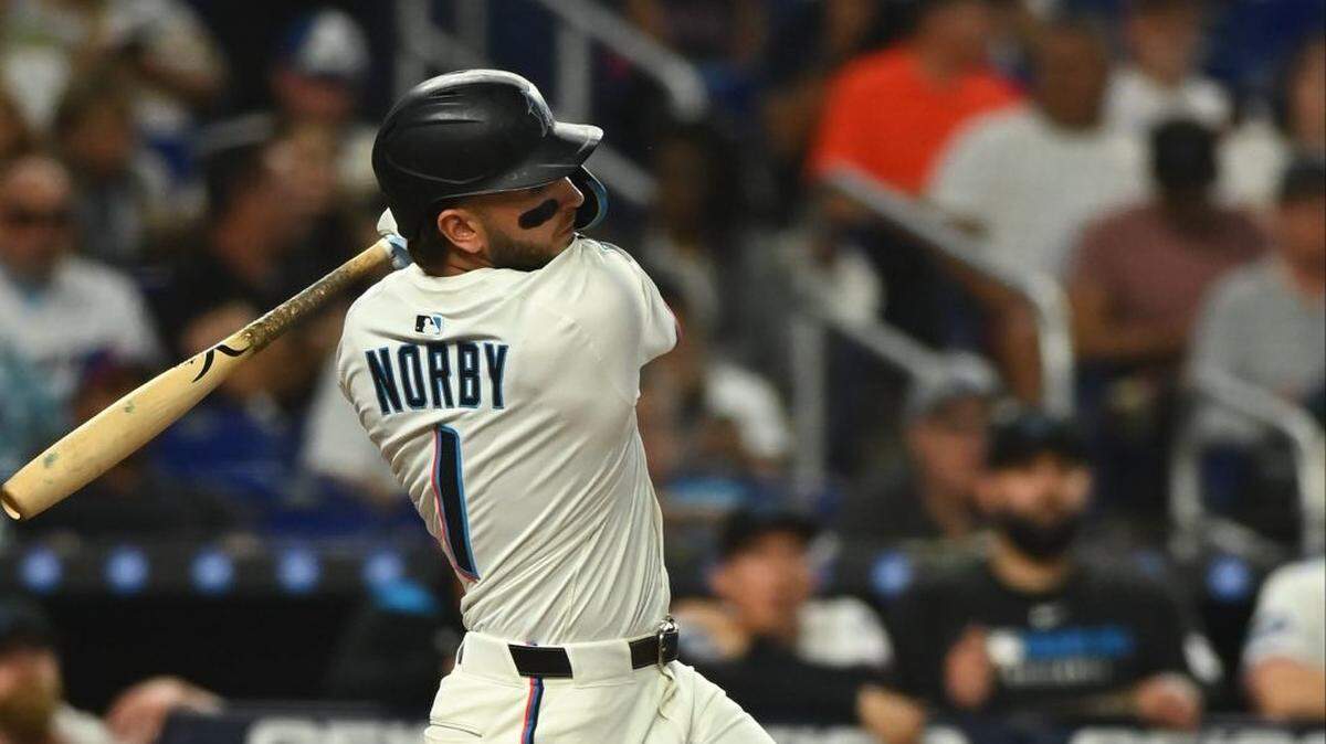 Conor Norby poco a poco va tomando un mejor paso ofensivo en la temporada.