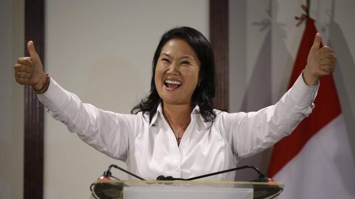 Keiko Fujimori en una foto de archivo de abril del 2016.