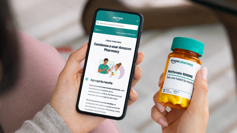 Amazon Pharmacy lanza plataforma en español para el mercado de EEUU
