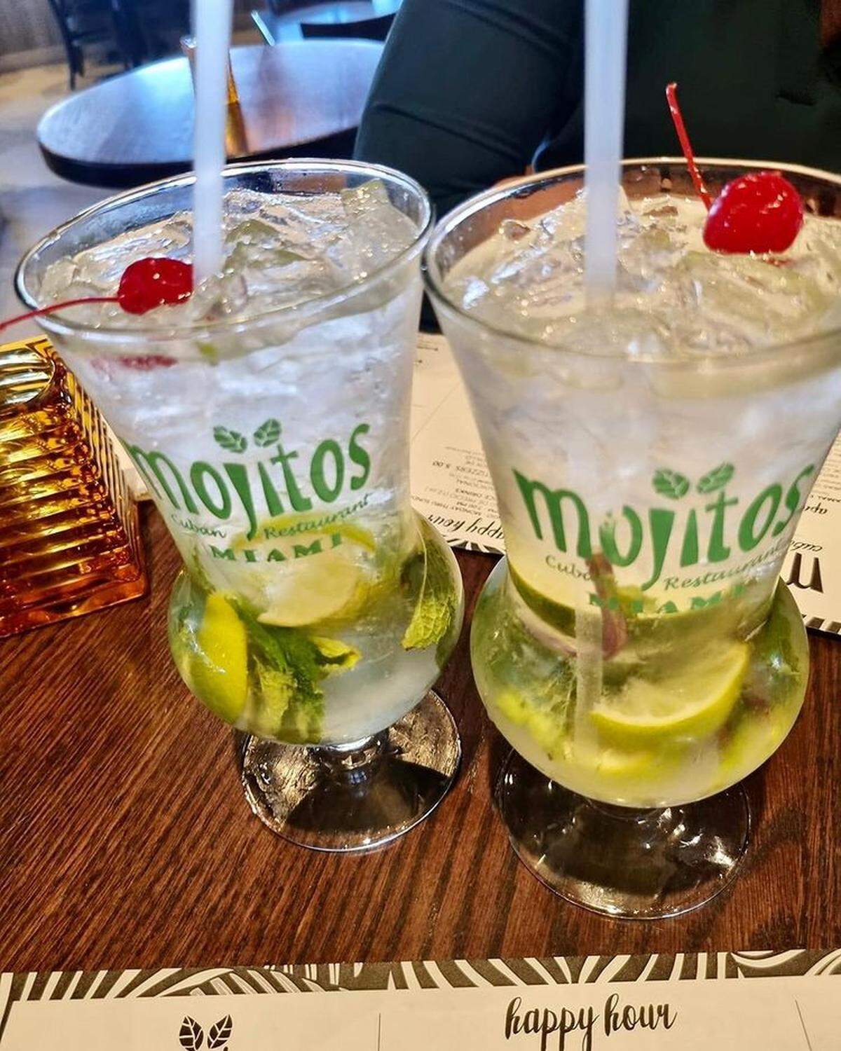 Mojitos Calle 8, más de una docena de opciones.