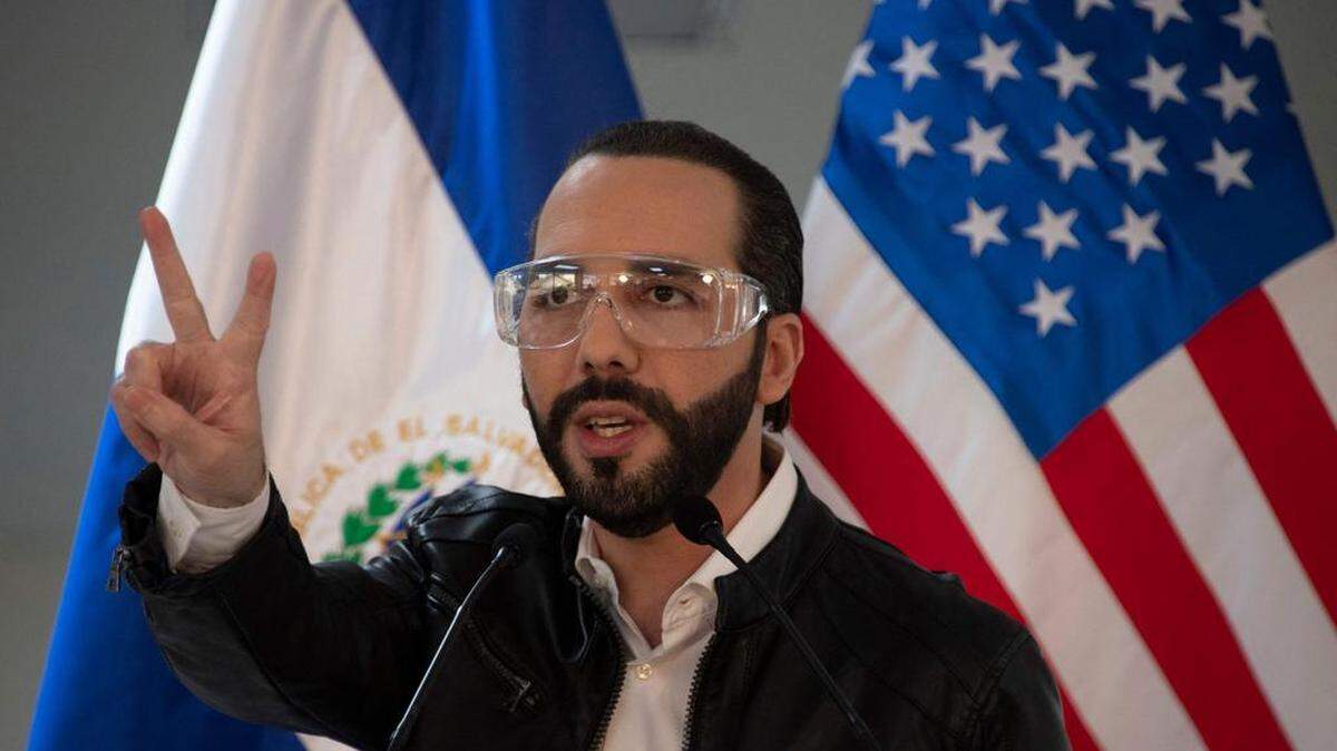 Foto de archivo tomada el 26 de mayo de 2020, el presidente de El Salvador, Nayib Bukele. YURI CORTEZ / AFP-Getty Images