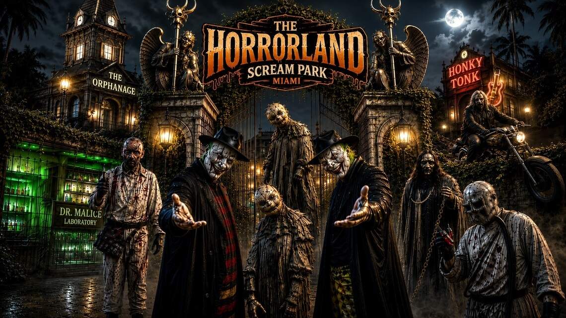 Horrorland vuelve a Jungle Island con su temporada más grande hasta la fecha