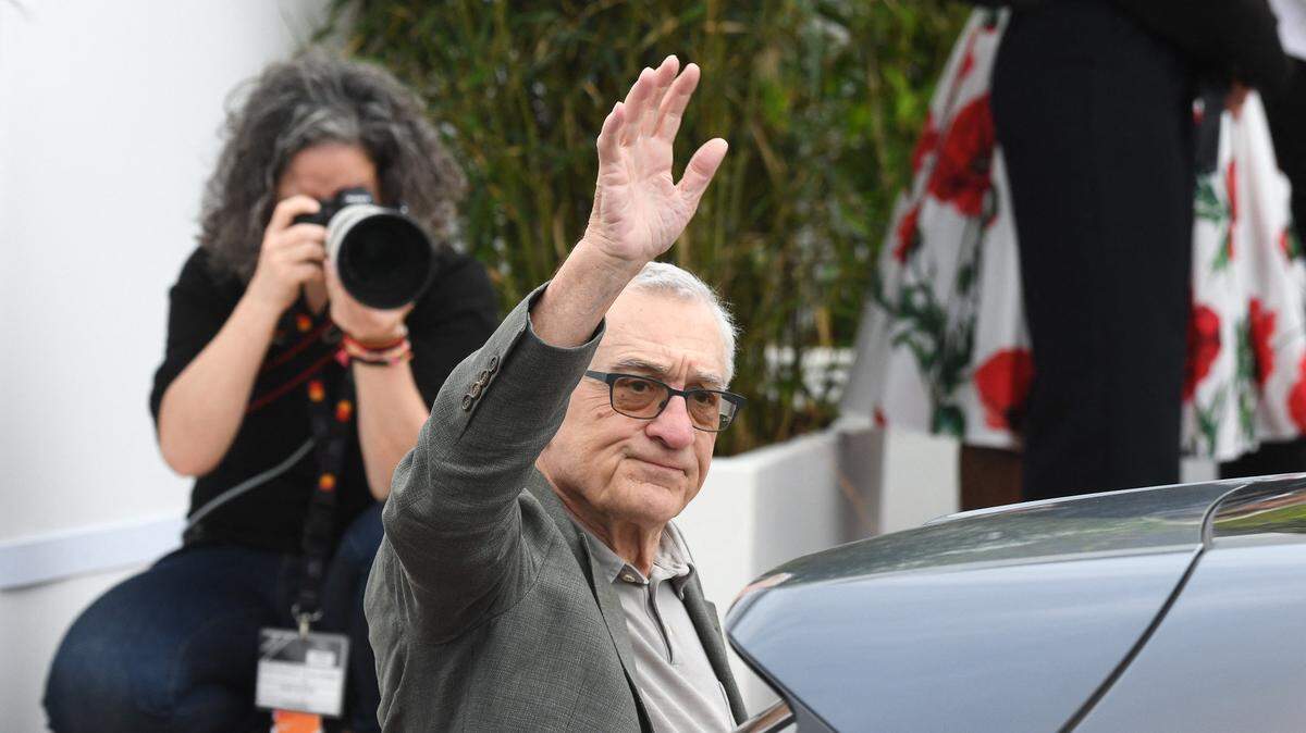 El actor Robert De Niro llega a un evento de promoción de la película “Killers Of The Flower Moon” en el Festival de Cannes, el 21 de mayo de 2023, en Cannes, Francia.