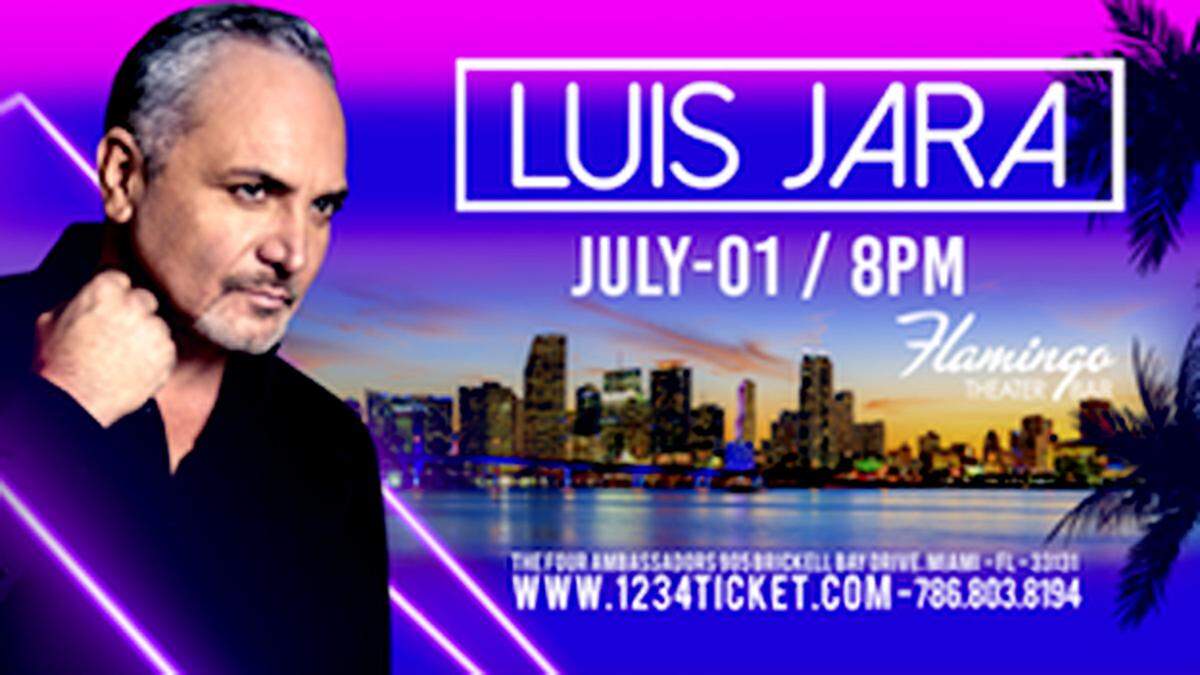 Luis Jara en el Flamingo.