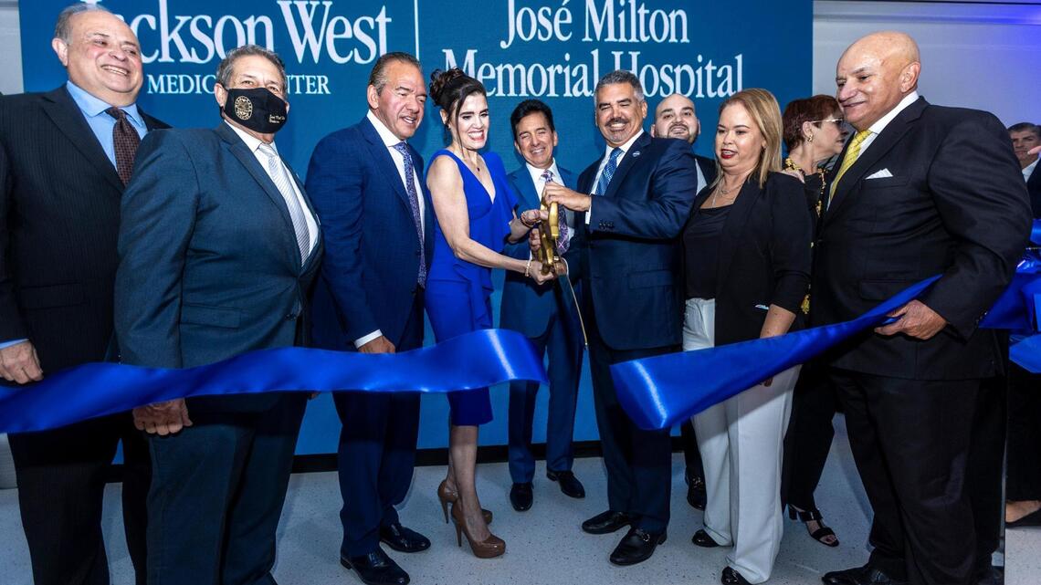 Inauguran el Jackson West José Milton Memorial Hospital en Doral
