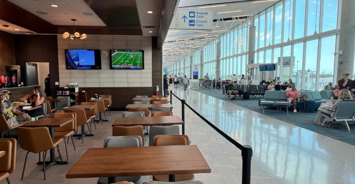 Nuevo Pasillo A del Aeropuerto Internacional de Key West.