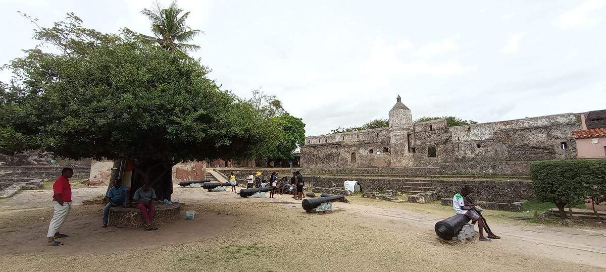 El Fuerte Jesús, levantado en 1593 por los portugueses, es el monumento mejor conservado de la ciudad.
