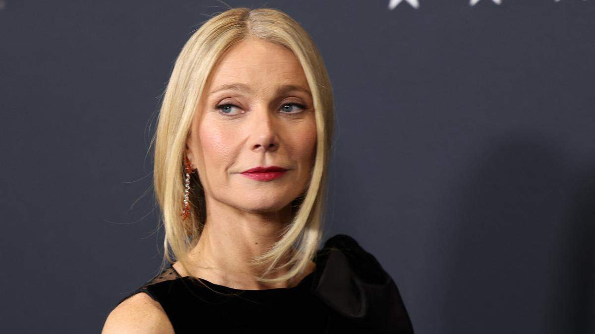 US actress Gwyneth Paltrow attends the NY premiere of "Marty Supreme" in New York on December 16, 2025. (Photo by ANGELA WEISS / AFP via Getty Images)
