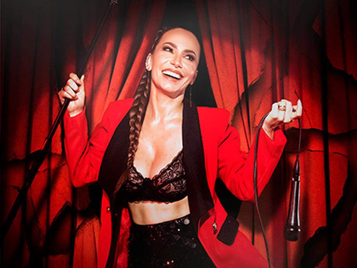 Judy Buendía en “Mi ex fue un error” en el Teatro Trail.