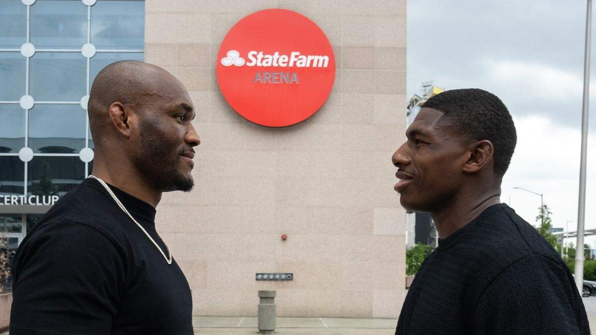 El excampeón Kamaru Usman (izq.) vuelve a la UFC tras más de 600 días ante el ascendente Joaquin Buckley, en una pelea que podría definir el futuro de ambos en la división wélter.