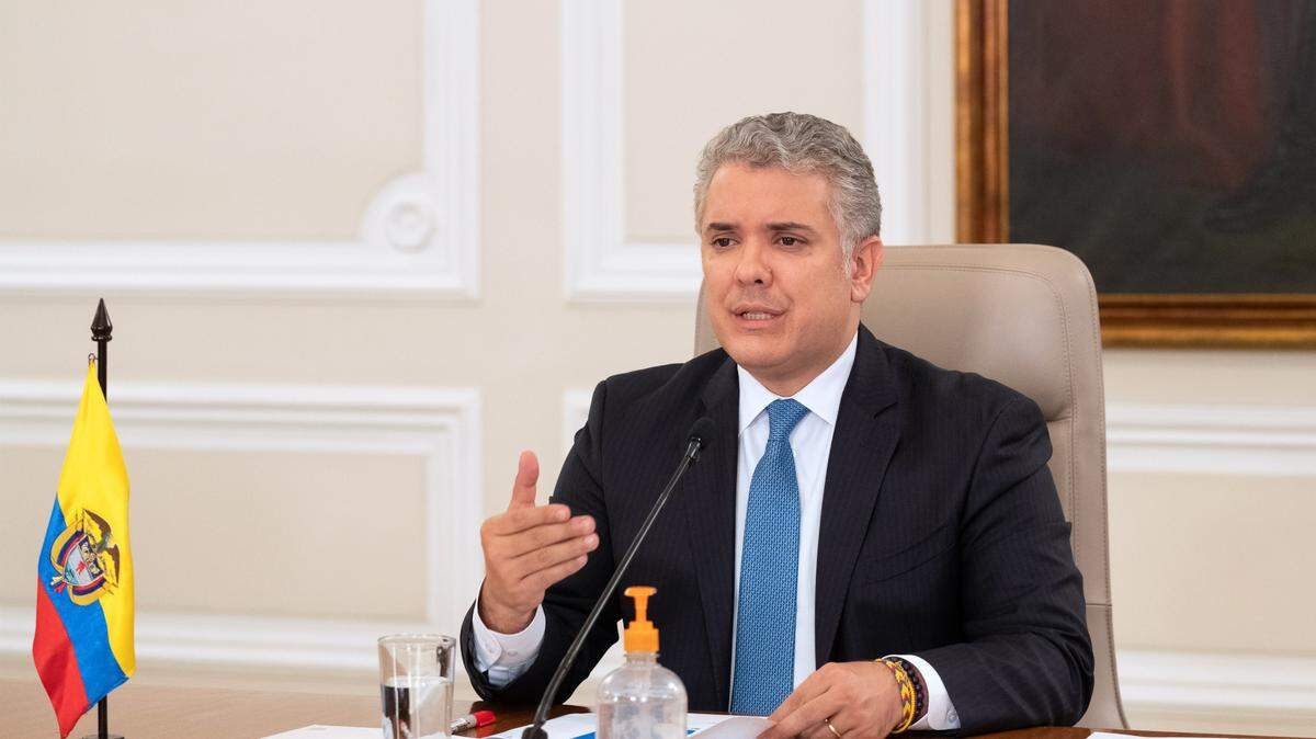 El presidente de Colombia, Iván Duque (Foto de ARCHIVO) 10/8/2020