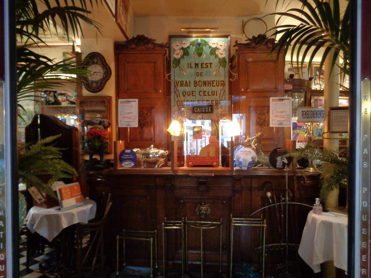El Bistrot de Lyon en estilo Art Nouveau.