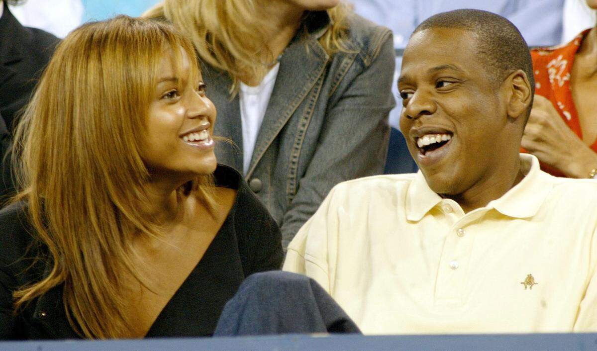Beyonce Knowles y su marido, el rapero Jay Z.