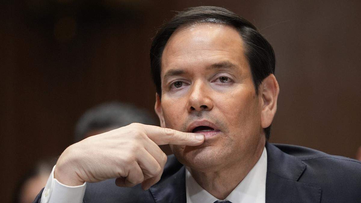 El Secretario de Estado, Marco Rubio, testifica ante el Comité de Asignaciones del Senado, Subcomité de Estado, Operaciones Extranjeras y Programas Relacionados, para examinar las estimaciones presupuestarias propuestas para el año fiscal 2026 para el Departamento de Estado en Washington, DC, el 20 de mayo de 2025.