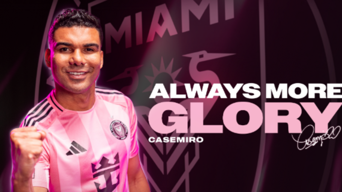 Casemiro viene a jugar con Messi. Oficial la firma del mediocampista con el Inter Miami