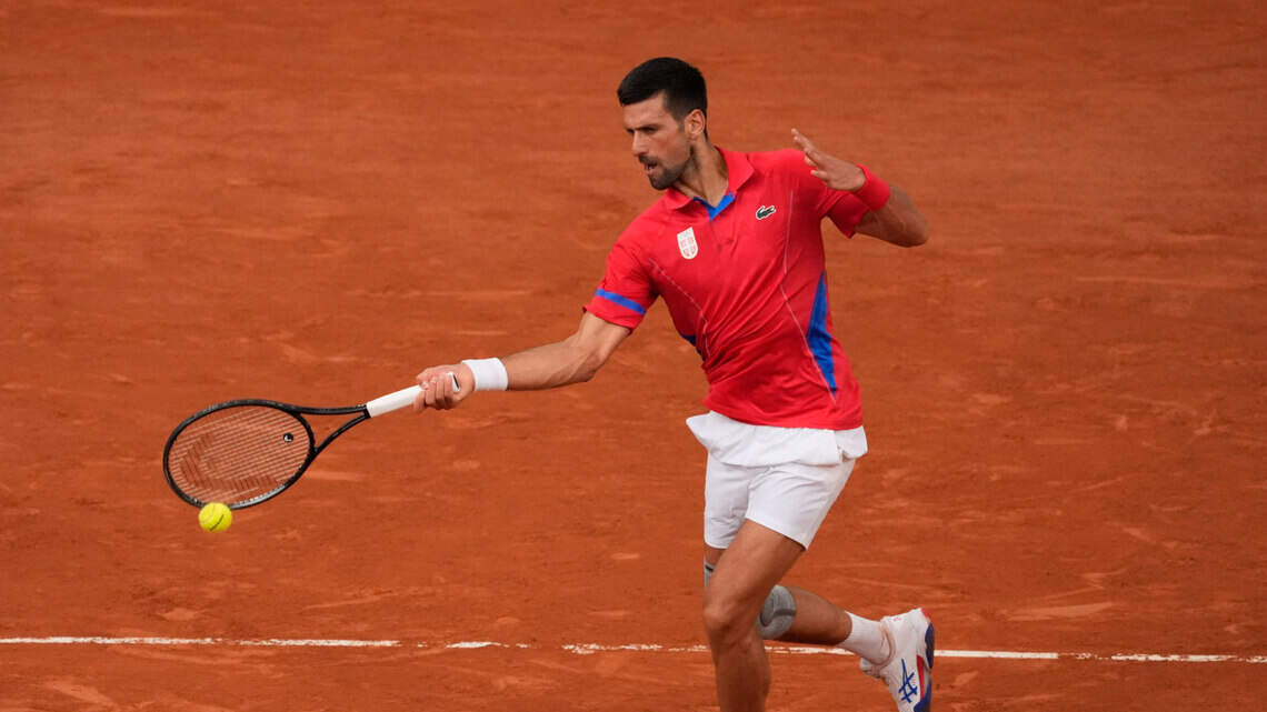 Djokovic mantiene su paso y se coloca dos partidos del oro en los Juegos de París