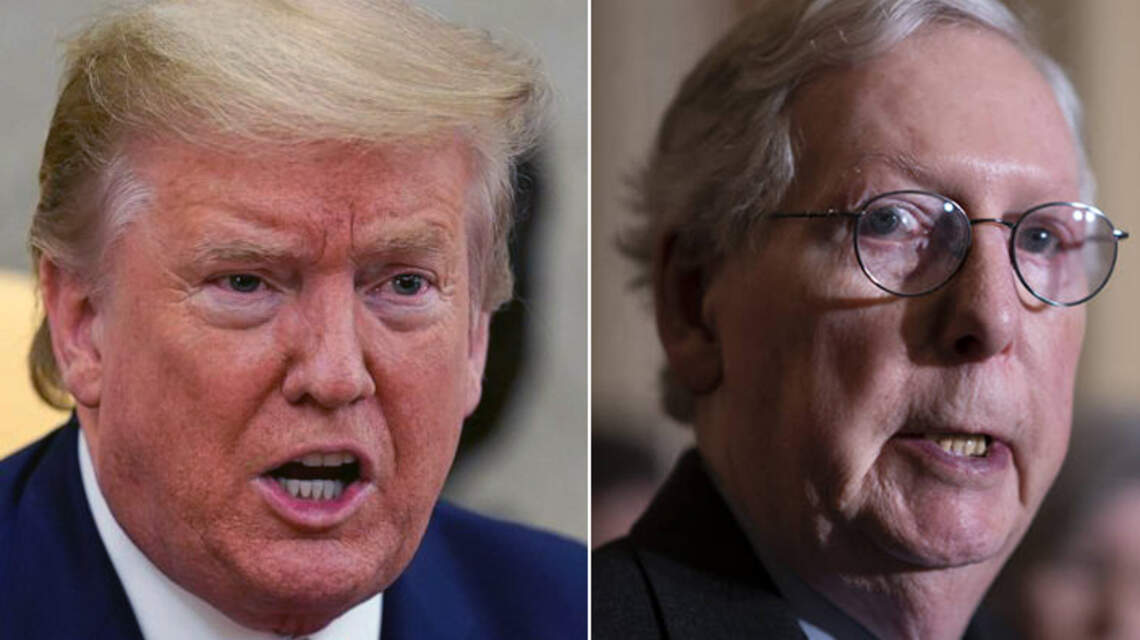 If Mitch McConnell is too old to serve, then so is Trump. Let’s dump both of them. | Opinion