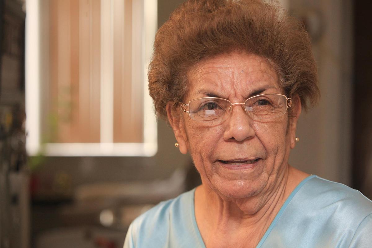 Josefina Hernández,  73, is one of the thousands of elderly Florida residents who receive food from Meals on Wheels of South Florida.